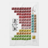 La serviette de cuisine de Tableau de vin (Vertical)