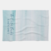 La serviette de cuisine externe de banques (Horizontal)