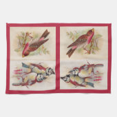 La serviette de cuisine Red Birds (Horizontal)