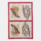 La serviette de cuisine Red Birds (Vertical)