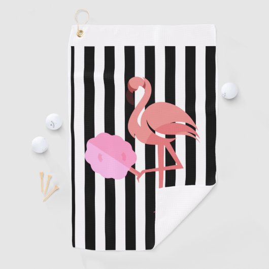 La serviette de golf de Pearl (En situation)