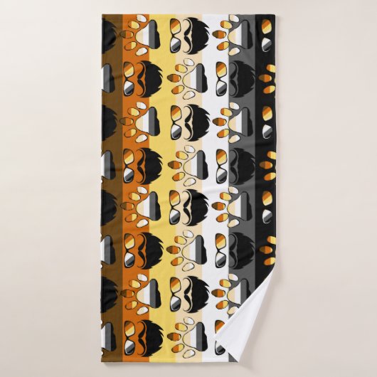 La Serviette de l'Ours Geek Bear Pride (Serviette de bain)