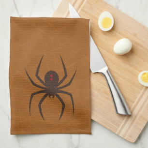 La serviette de toilette Web de l'araignée
