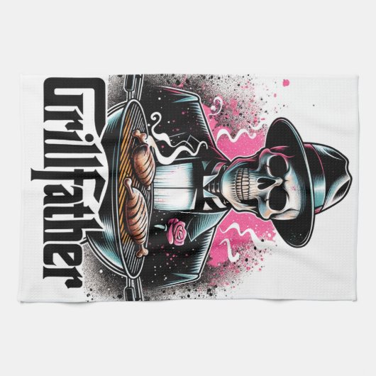 La Serviette Grillfather Grilling (Cuisine) (Horizontal)