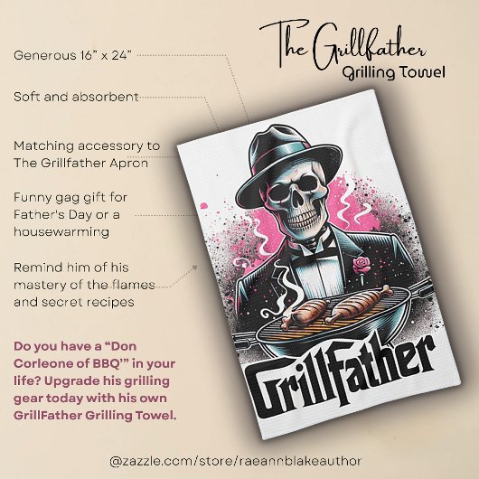 La Serviette Grillfather Grilling (Cuisine)