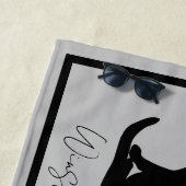 La serviette grise pour chats (En situation)