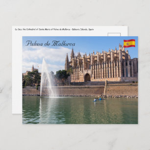 La Seu, de kathedraal van Palma de Mallorca - Span Briefkaart