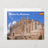 La Seu, de kathedraal van Palma de Mallorca - Span Briefkaart (Voorkant / Achterkant)