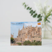 La Seu, de kathedraal van Palma de Mallorca - Span Briefkaart (Staand voorkant)