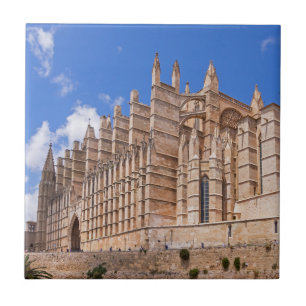 La Seu, de kathedraal van Palma de Mallorca - Span Tegeltje