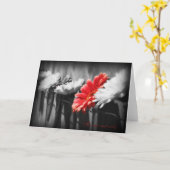 La seule et unique carte de voeux (Fleur jaune)