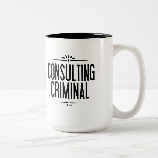 La seule tasse criminelle de consultation du monde (Droit)