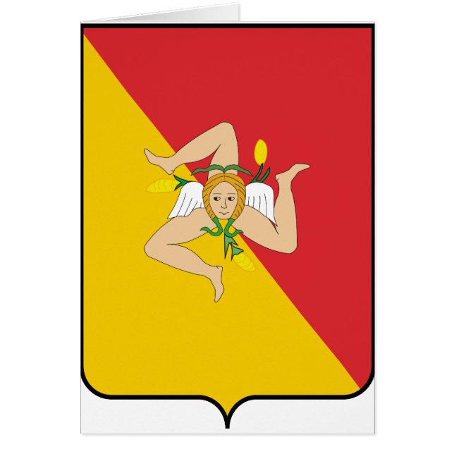 La Sicile, Italie (Devant)