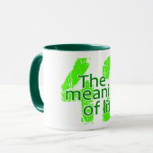 La signification 42 de la tasse de la vie - (Devant gauche)