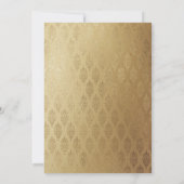 La Silhouette De La Mosquée Faire-part de mariage (Dos)