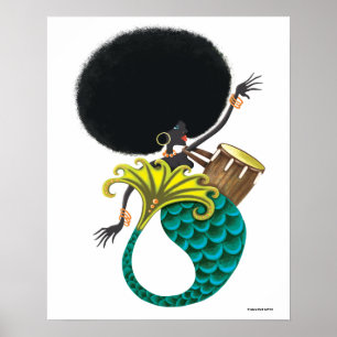 La Sirena 16x20 Poster