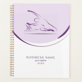 La sirène de Pilates pose sur le réformateur | Cou (Devant)