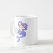 La sirène et son poisson de l'école Coffee Mug (Devant gauche)
