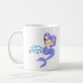 La sirène et son poisson de l'école Coffee Mug (Gauche)