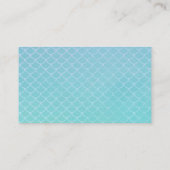 La sirène mesure le carte de visite (Dos)