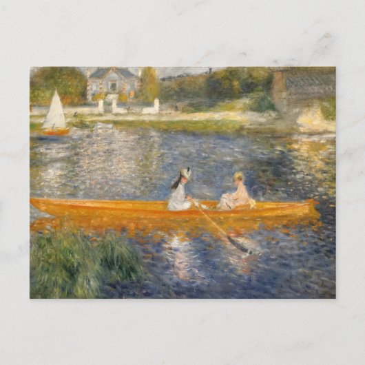 La Skiff de Renoir Carte postale (Devant)