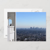 LA Skyline Briefkaart (Voorkant / Achterkant)