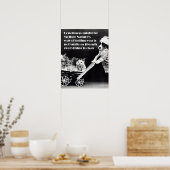 La solitude pourrait être une affiche (Cuisine)