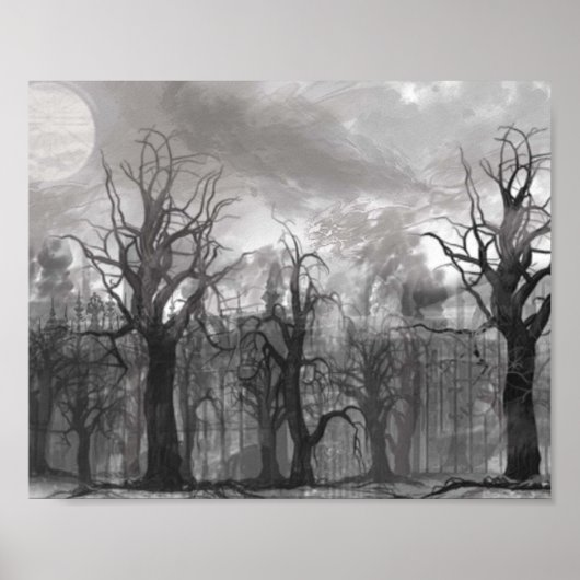 LA SOMBRE DU POSTER FORESTIER (Devant)