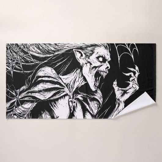 La sorcière (Serviette de bain)