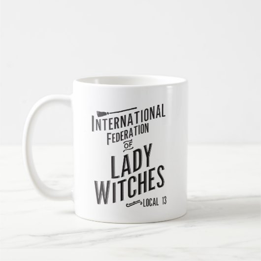 La sorcière d'Halloween Mug (Gauche)