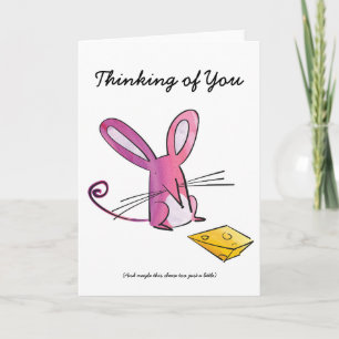 La souris pense à ta carte