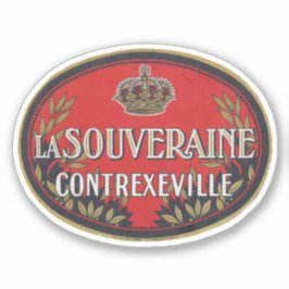 La Souveraine Contrexeville Sticker