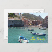 La Spezia briefkaart (Voorkant / Achterkant)