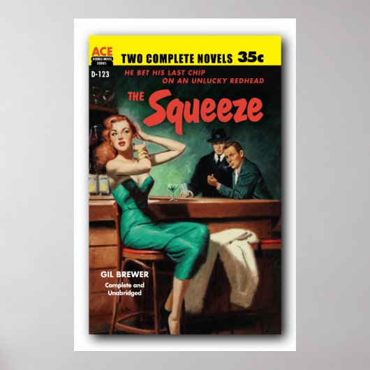 La Squeeze - Gil Brewer pb Poster de couverture 19 (Devant)