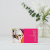 La star du cinéma Carte de visite et silencieuse A (Debout devant)