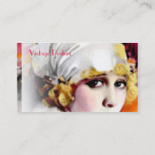 La star du cinéma Carte de visite et silencieuse A (Dos)