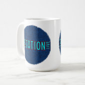 La Station Blue RT 15 oz Classic Mug (Devant gauche)