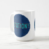La Station Blue RT 15 oz Classic Mug (Devant gauche)
