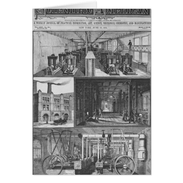 La station d'Edison la Co Illuminating électrique (Devant)