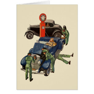 La station-service de Joe, entreprise vintage