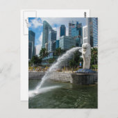 La statue du Méron, Singapour - Carte postale (Devant / Derrière)