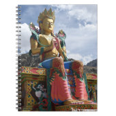 La statue géante Carnet Spiral (Devant)