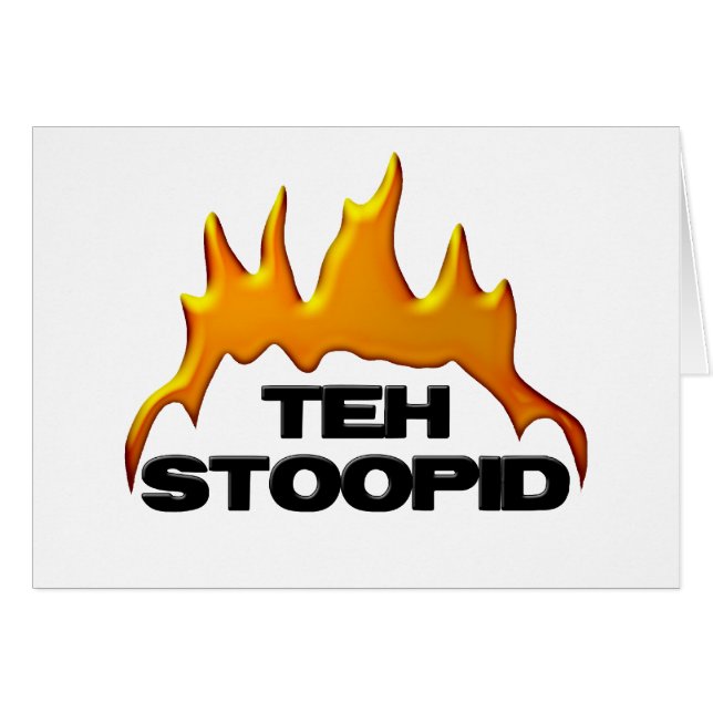La Stoopide Brûle (Devant horizontal)