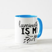 La stratification est ma confiture ! Tasse (Devant droit)