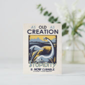 La stupidité est MAINTENANT guérissable ! Carte po (Debout devant)