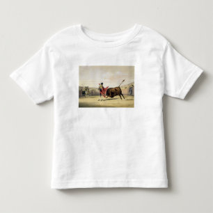 La Suerte de la Capa, 1865 (kleur litho) Kinder Shirts