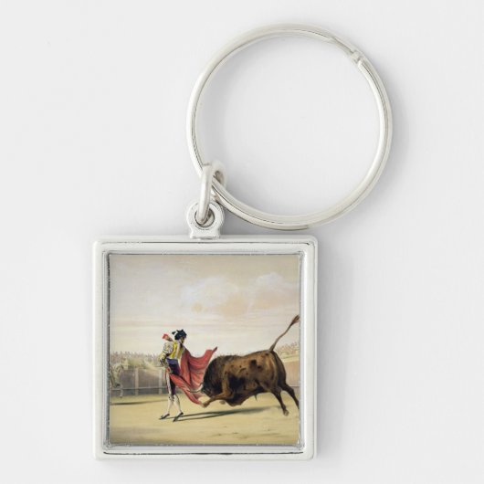 La Suerte de la Capa, 1865 (kleur litho) Sleutelhanger (Voorkant)