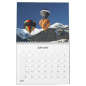 La Suisse colorée dans le calendrier 2024 (Jan 2027)