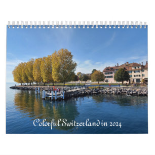 La Suisse colorée dans le calendrier 2024