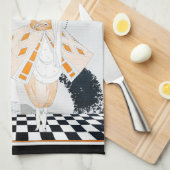 La Sultane - modieuze Art Deco Lady Theedoek (Quarter Fold)